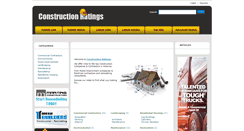 Desktop Screenshot of constructionratings.com